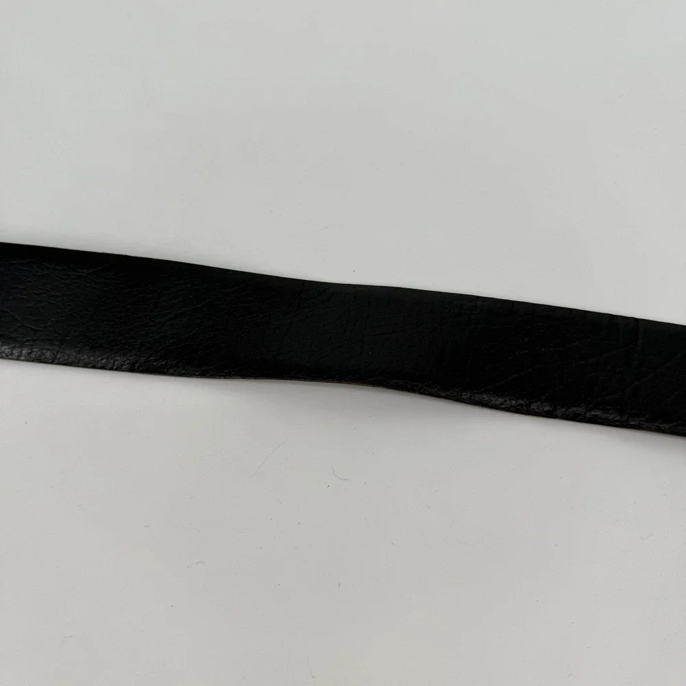 Jim Beam Belt Mens 34 Brown Large Metal Buckle Whiskey Bourbon Advertising Strap